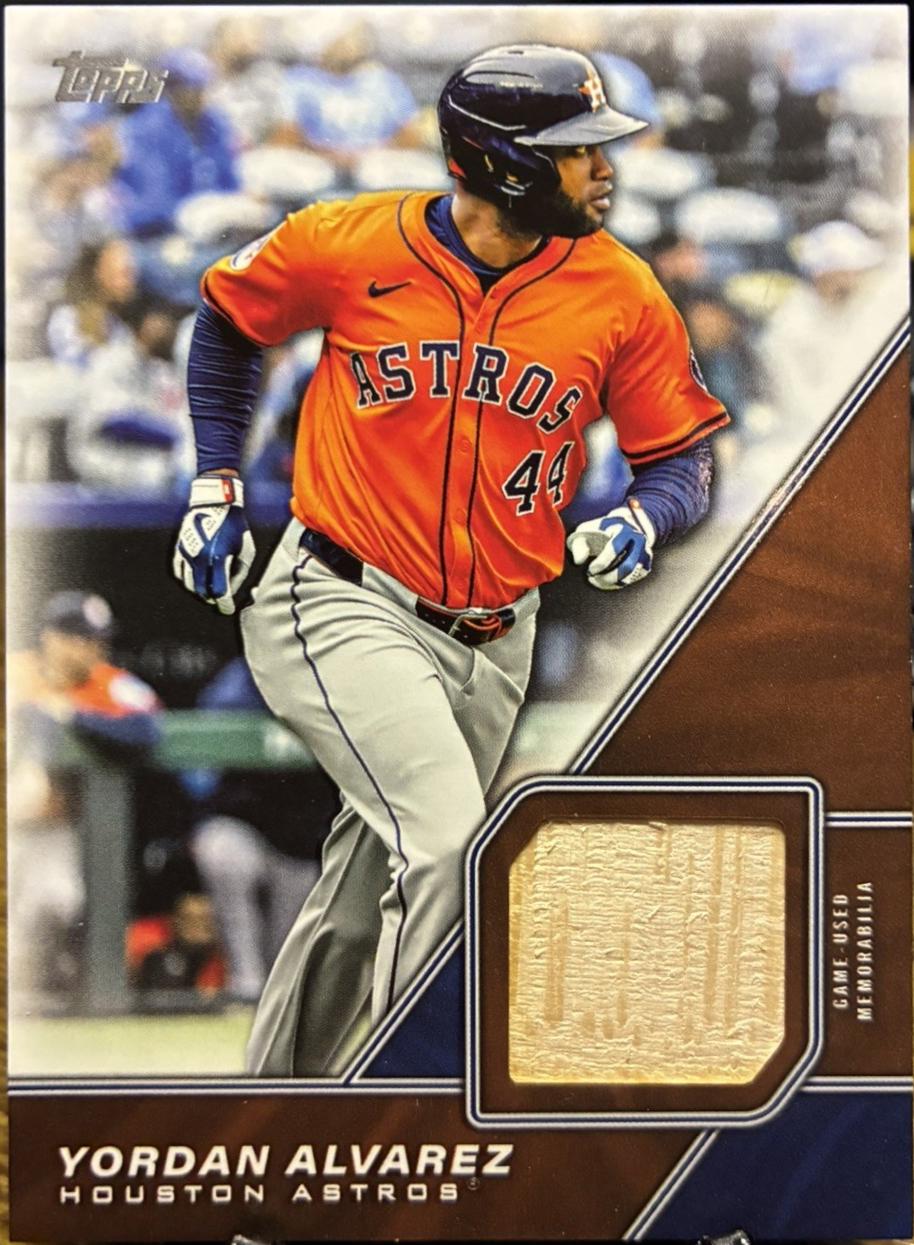 2026 Topps Major League Material Yordan Alvarez #MLM-YA card