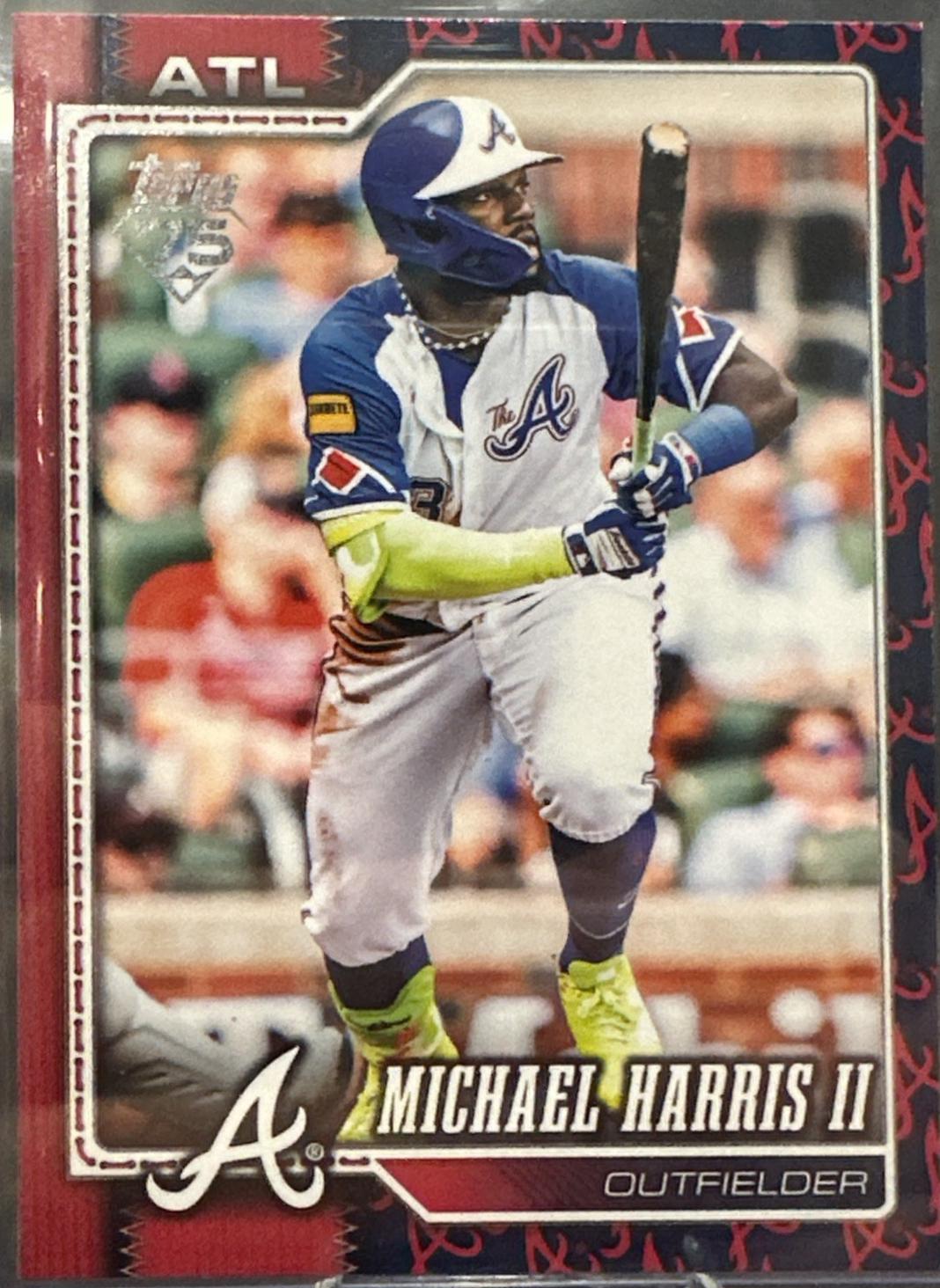 2026 Topps Michael Harris II [Team Color Border Variation] #310 card