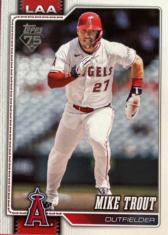 2026 Topps Mike Trout [Companion] #350 card