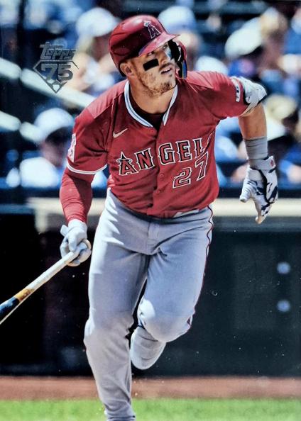2026 Topps Mike Trout [True Photo Variation] #350 card