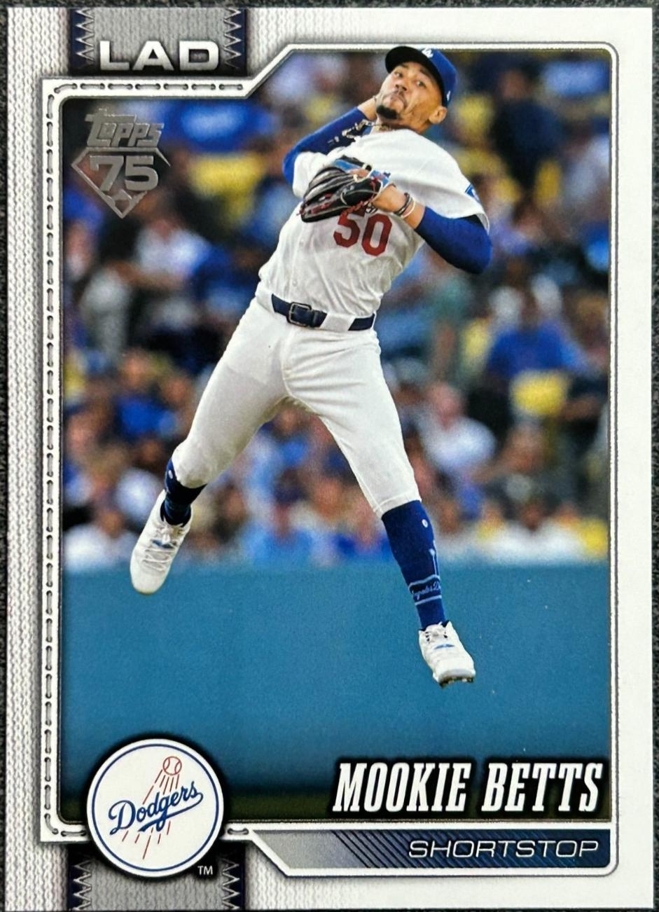 2026 Topps Mookie Betts #41 card