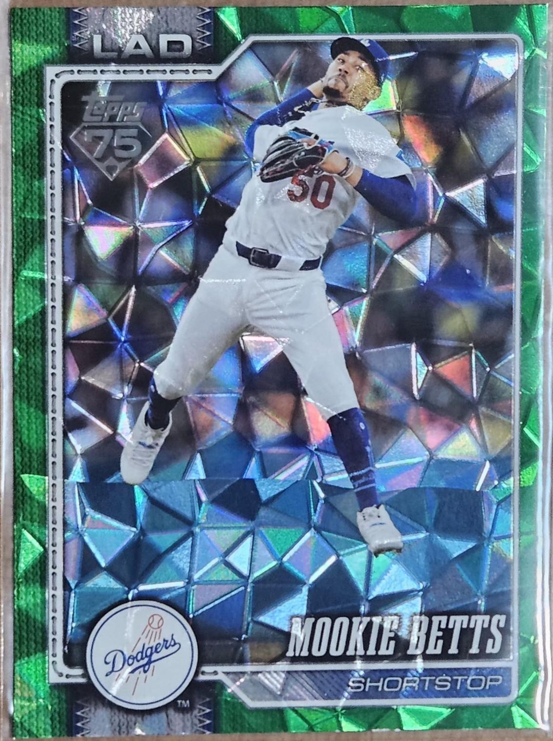 2026 Topps Mookie Betts [Green Diamante] #41 card