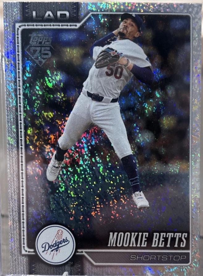2026 Topps Mookie Betts [Sandglitter] #41 card