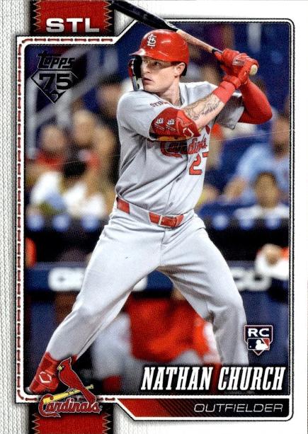 2026 Topps Nathan Church #24 card