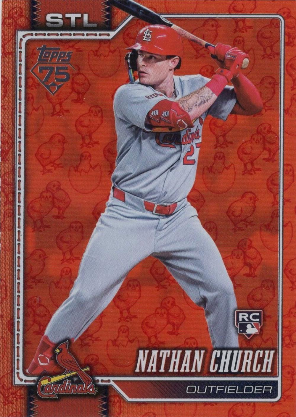 2026 Topps Nathan Church [Holiday Chicks] #24 card