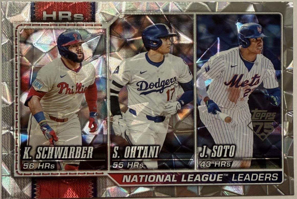 2026 Topps National League Leaders HRs [Diamante] #84 card
