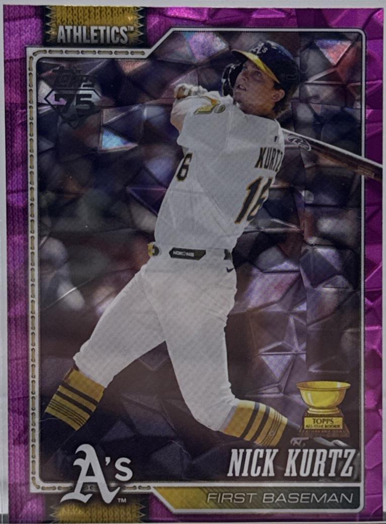 2026 Topps Nick Kurtz [Pink Diamante] #97 card