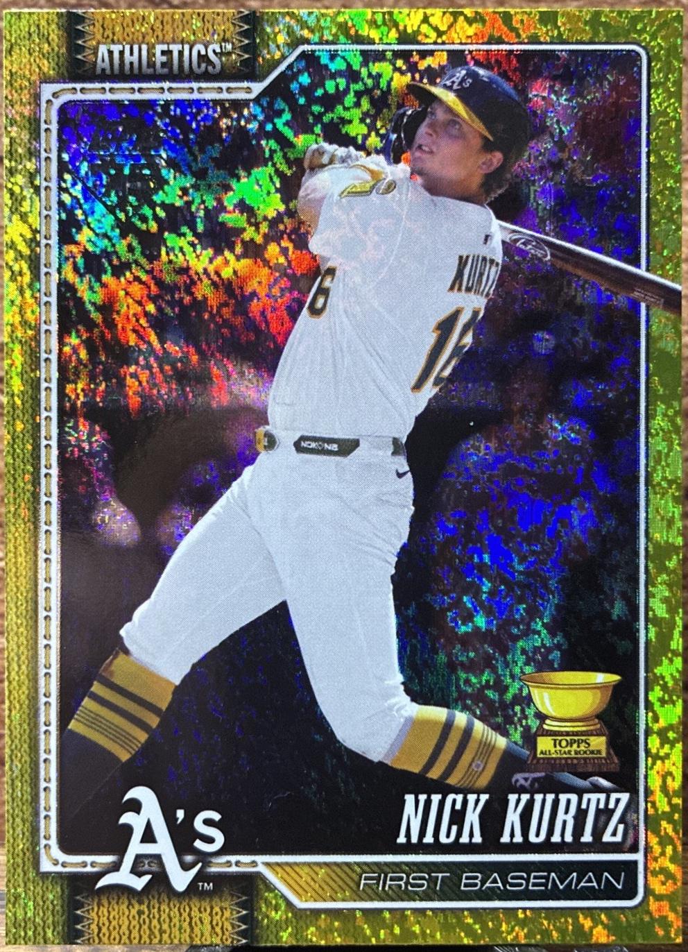 2026 Topps Nick Kurtz [Yellow Holo] #97 card