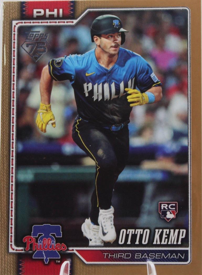 2026 Topps Otto Kemp [Gold] #187 card