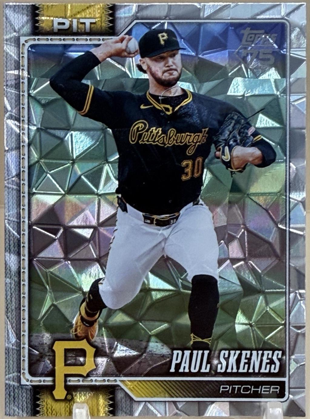 2026 Topps Paul Skenes [Diamante] #100 card