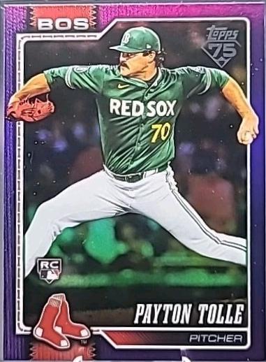 2026 Topps Payton Tolle [Purple Rainbow] #15 card