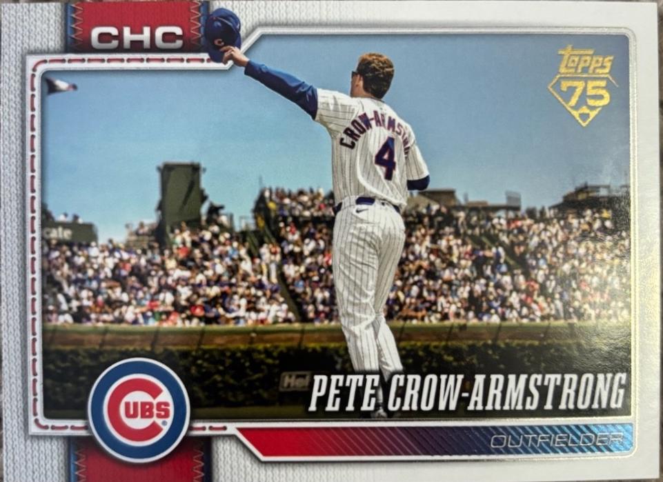 2026 Topps Pete Crow-Armstrong [Golden Mirror Variation] #196 card