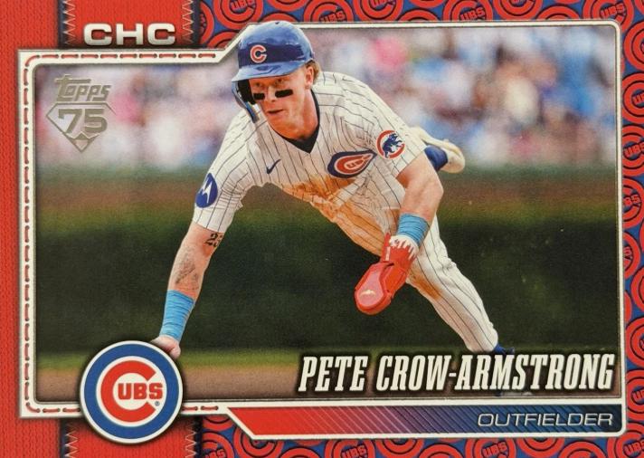 2026 Topps Pete Crow-Armstrong [Team Color Border Variation] #196 card