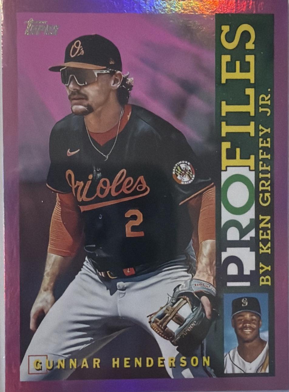 2026 Topps Profiles Gunnar Henderson [Pink Foil] #TP-4 card
