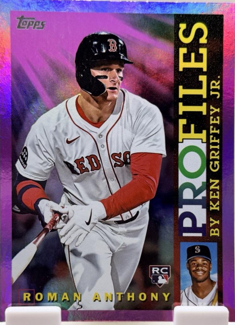 2026 Topps Profiles Roman Anthony [Pink Foil] #TP-23 card