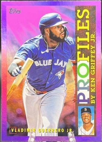 2026 Topps Profiles Vladimir Guerrero Jr. [Pink Foil] #TP-17 card