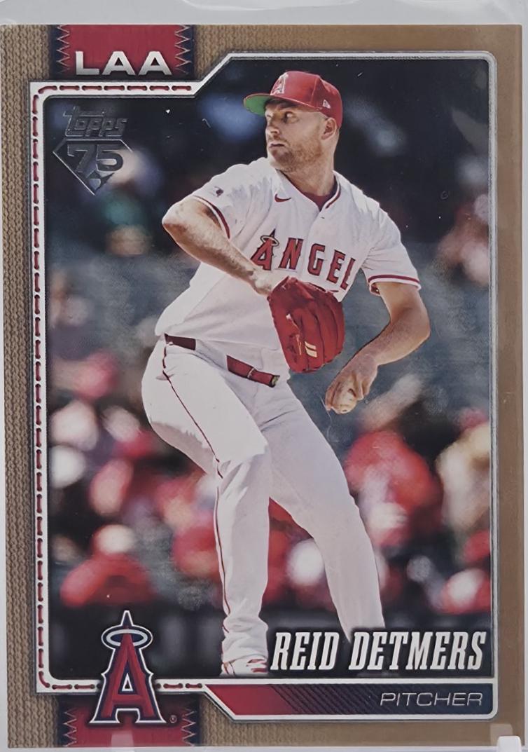 2026 Topps Reid Detmers [Gold] #271 card