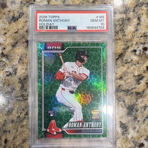 2026 Topps Roman Anthony [Holiday Umbrellas] #189 card