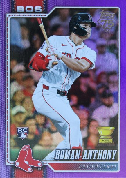 2026 Topps Roman Anthony [Purple Rainbow] #189 card