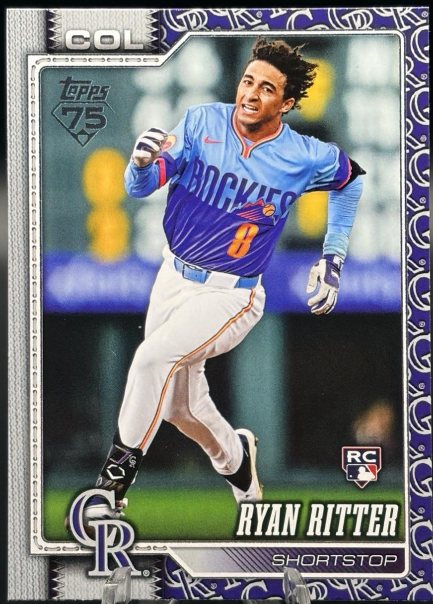 2026 Topps Ryan Ritter [Team Color Border Variation] #18 card