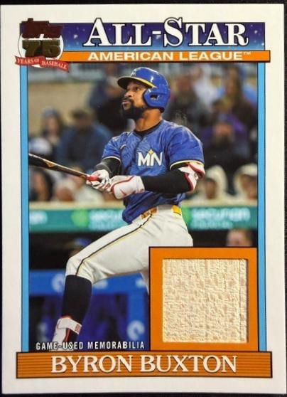 2026 Topps Series 2 1991 All-Star Relic Byron Buxton #91ASR-BBX card