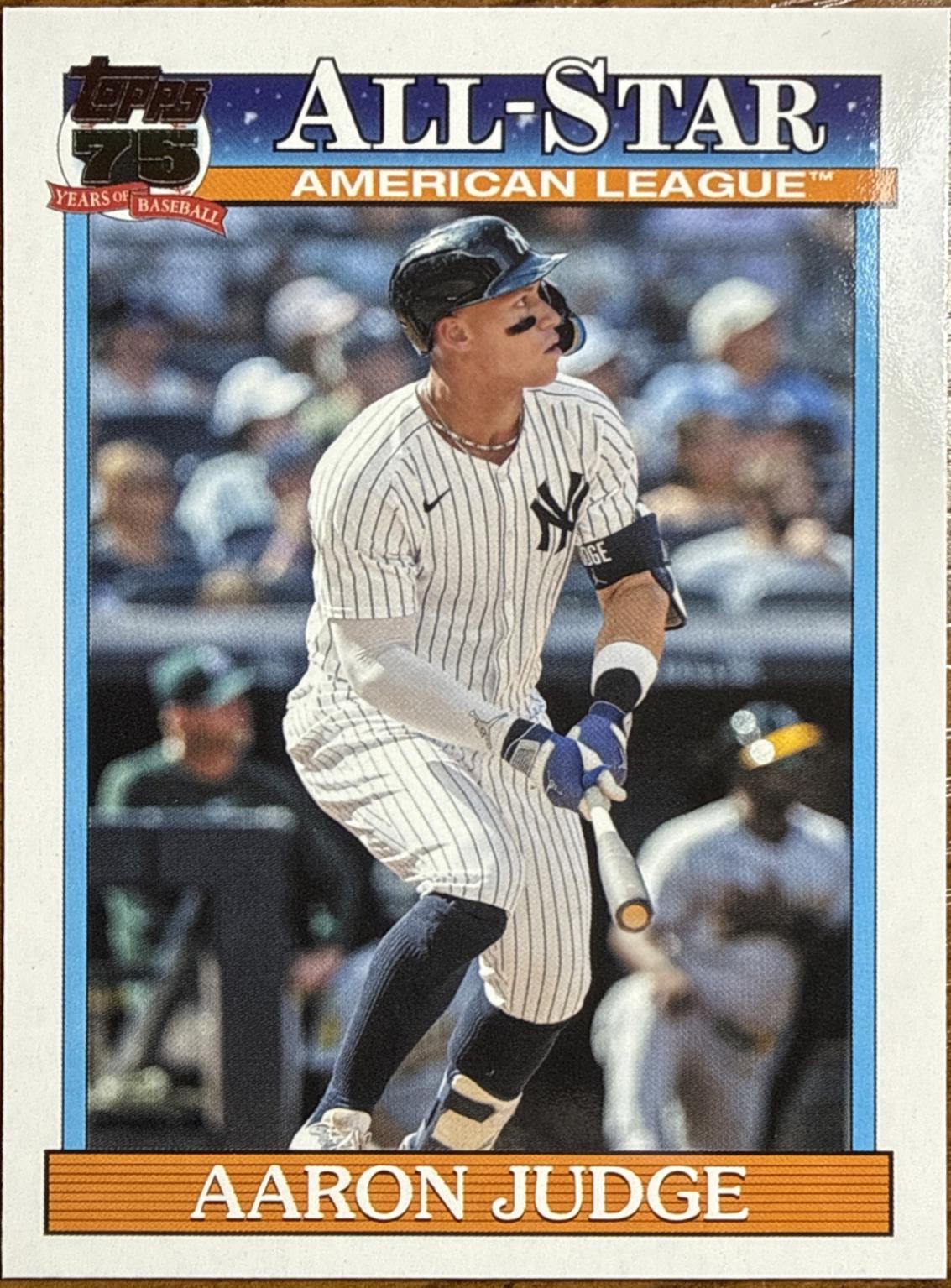 2026 Topps Series 2 1991 All-Stars Aaron Judge #91AS-1 card