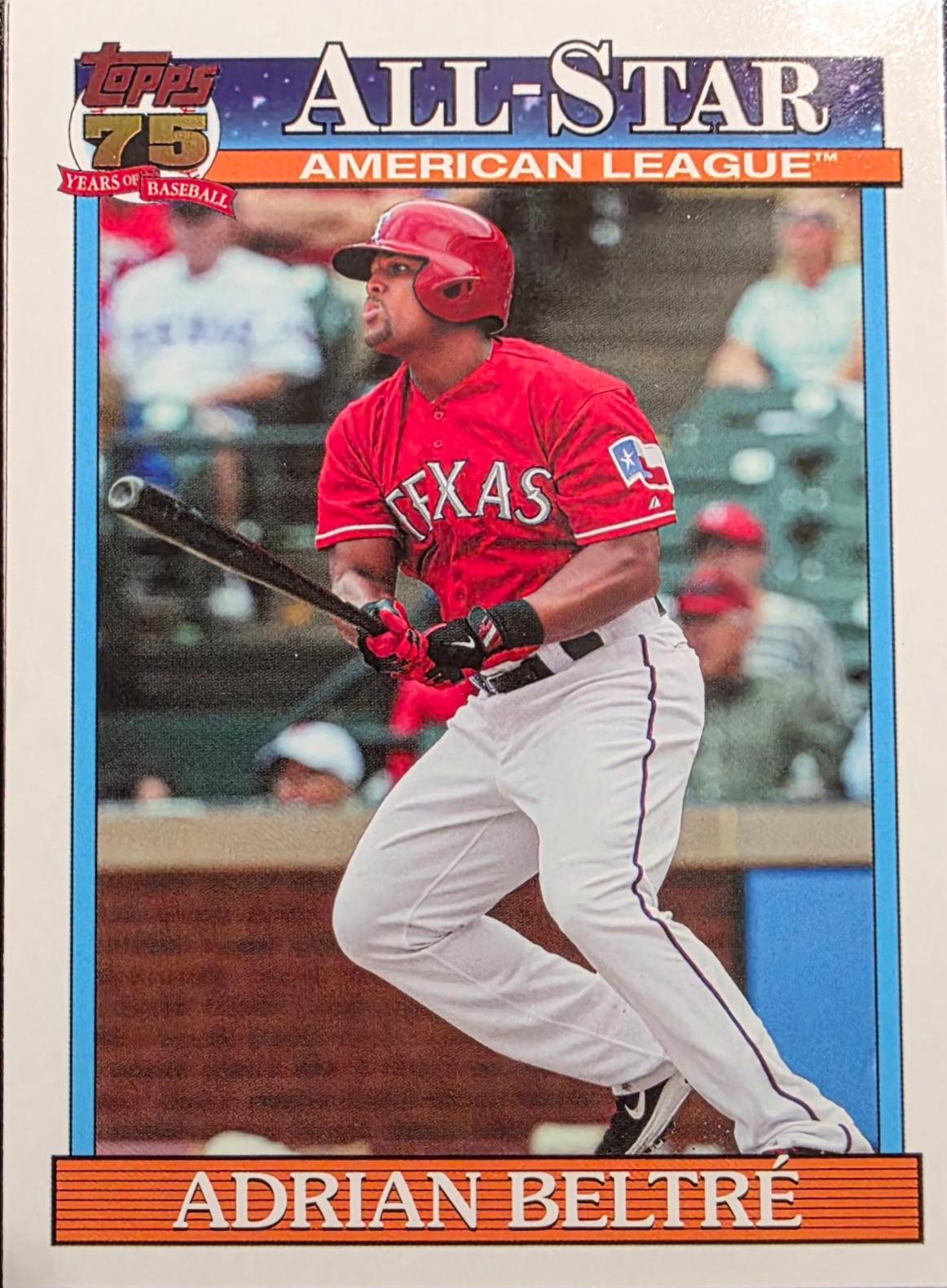 2026 Topps Series 2 1991 All-Stars Adrian Beltre #91AS-2 card