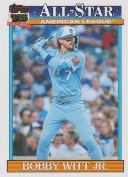 2026 Topps Series 2 1991 All-Stars Bobby Witt Jr. #91AS-24 card