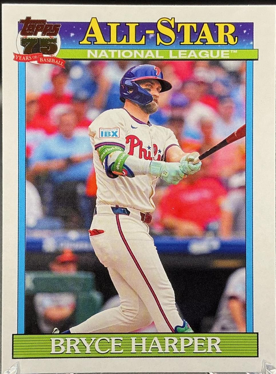 2026 Topps Series 2 1991 All-Stars Bryce Harper #91AS-7 card