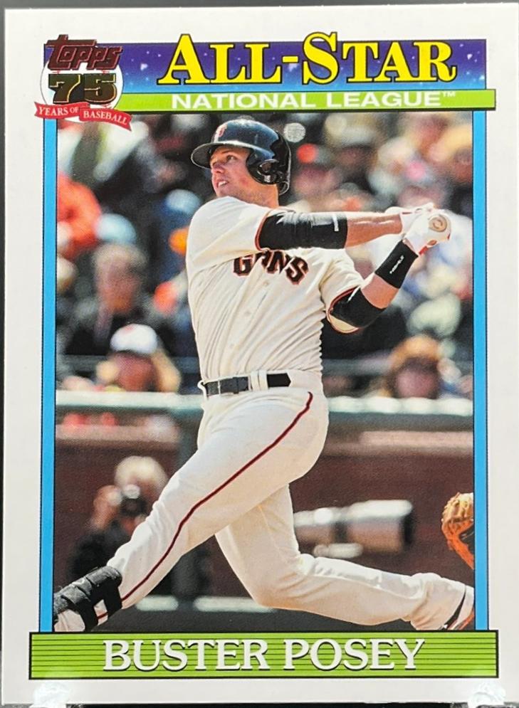 2026 Topps Series 2 1991 All-Stars Buster Posey #91AS-18 card