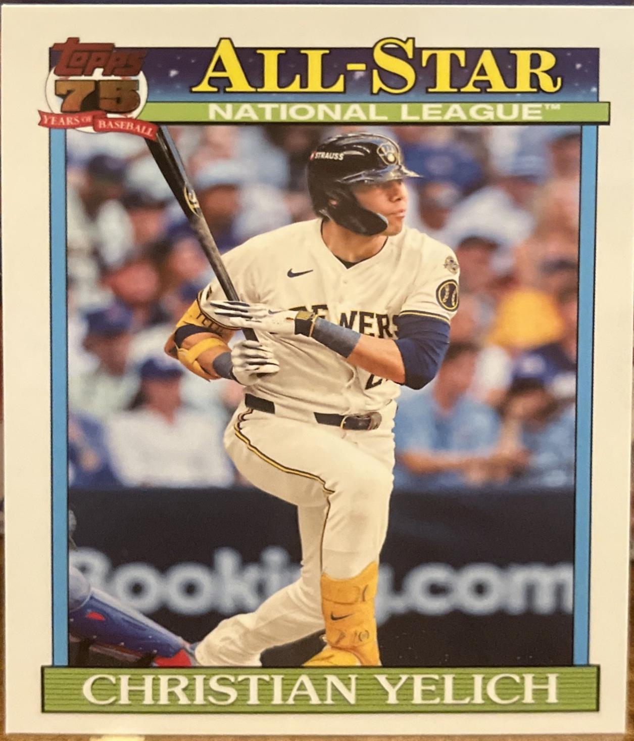 2026 Topps Series 2 1991 All-Stars Christian Yelich #91AS-16 card