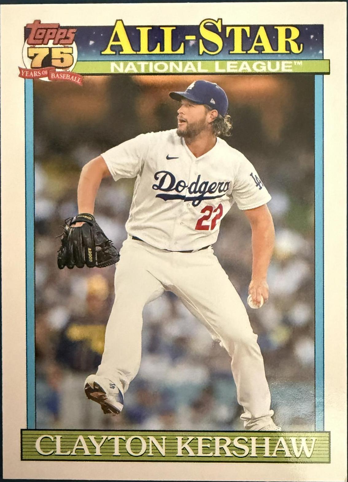2026 Topps Series 2 1991 All-Stars Clayton Kershaw #91AS-30 card