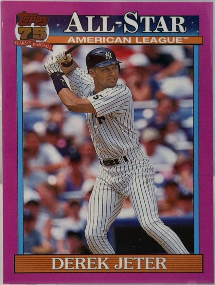 2026 Topps Series 2 1991 All-Stars Derek Jeter [Pink] #91AS-32 card