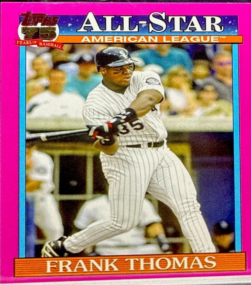 2026 Topps Series 2 1991 All-Stars Frank Thomas [Pink] #91AS-33 card