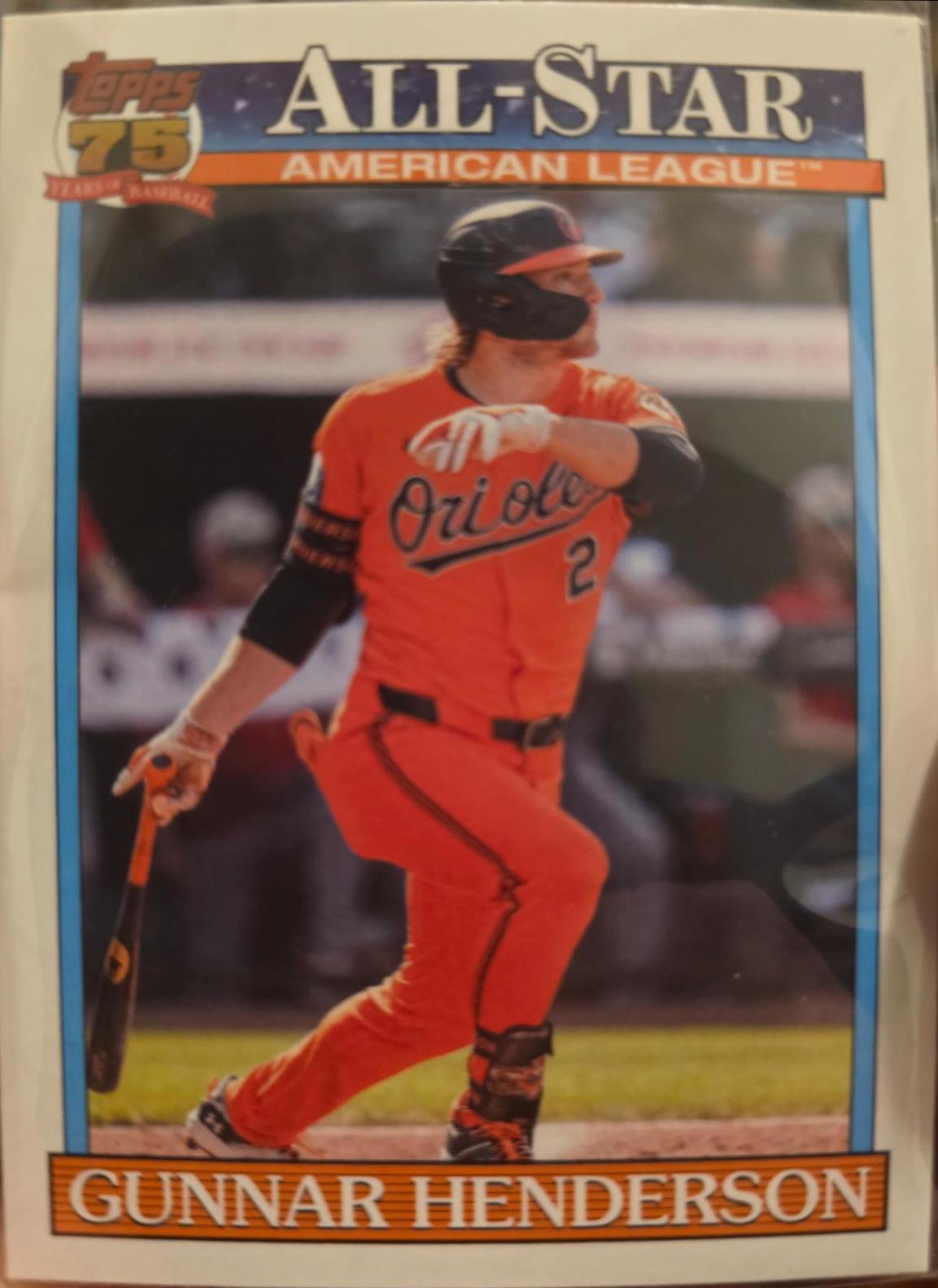 2026 Topps Series 2 1991 All-Stars Gunnar Henderson #91AS-49 card