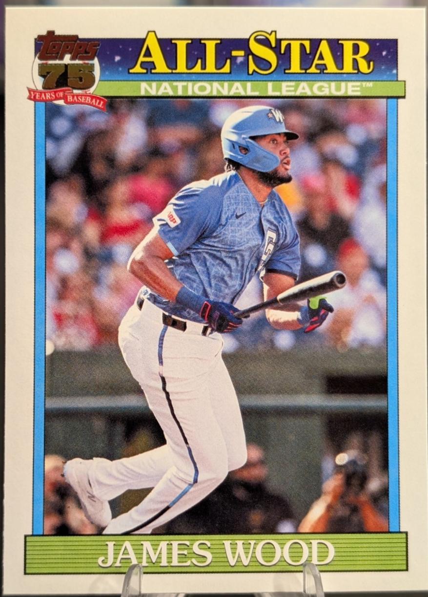 2026 Topps Series 2 1991 All-Stars James Wood #91AS-42 card