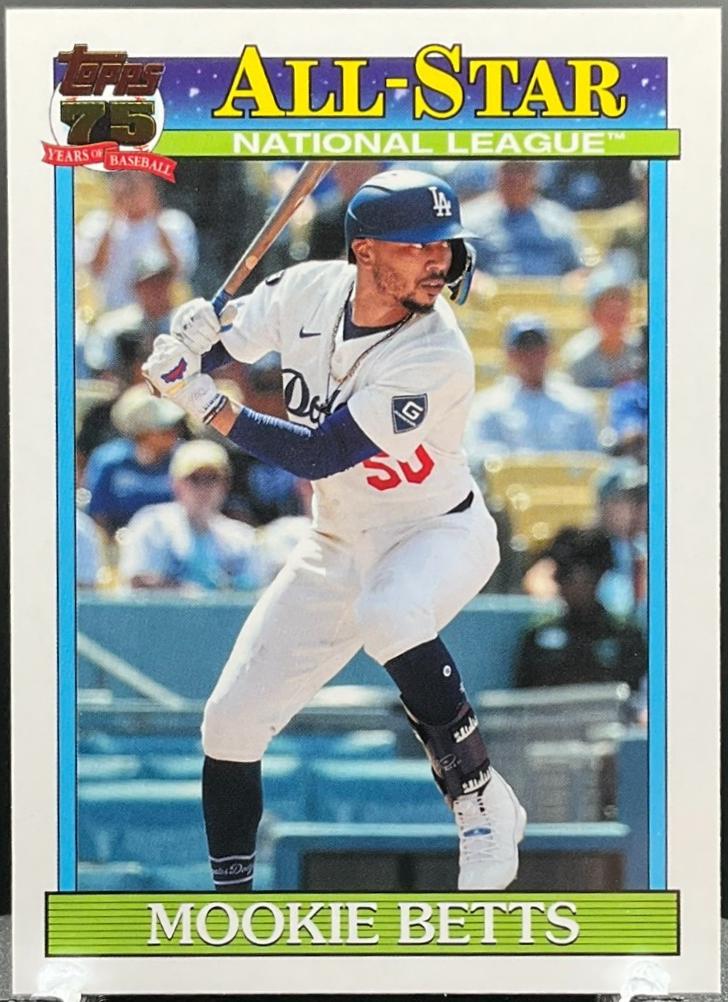 2026 Topps Series 2 1991 All-Stars Mookie Betts #91AS-13 card