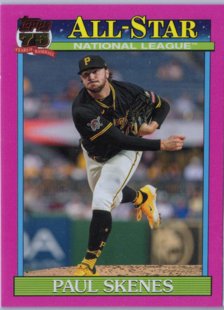 2026 Topps Series 2 1991 All-Stars Paul Skenes [Pink] #91AS-39 card