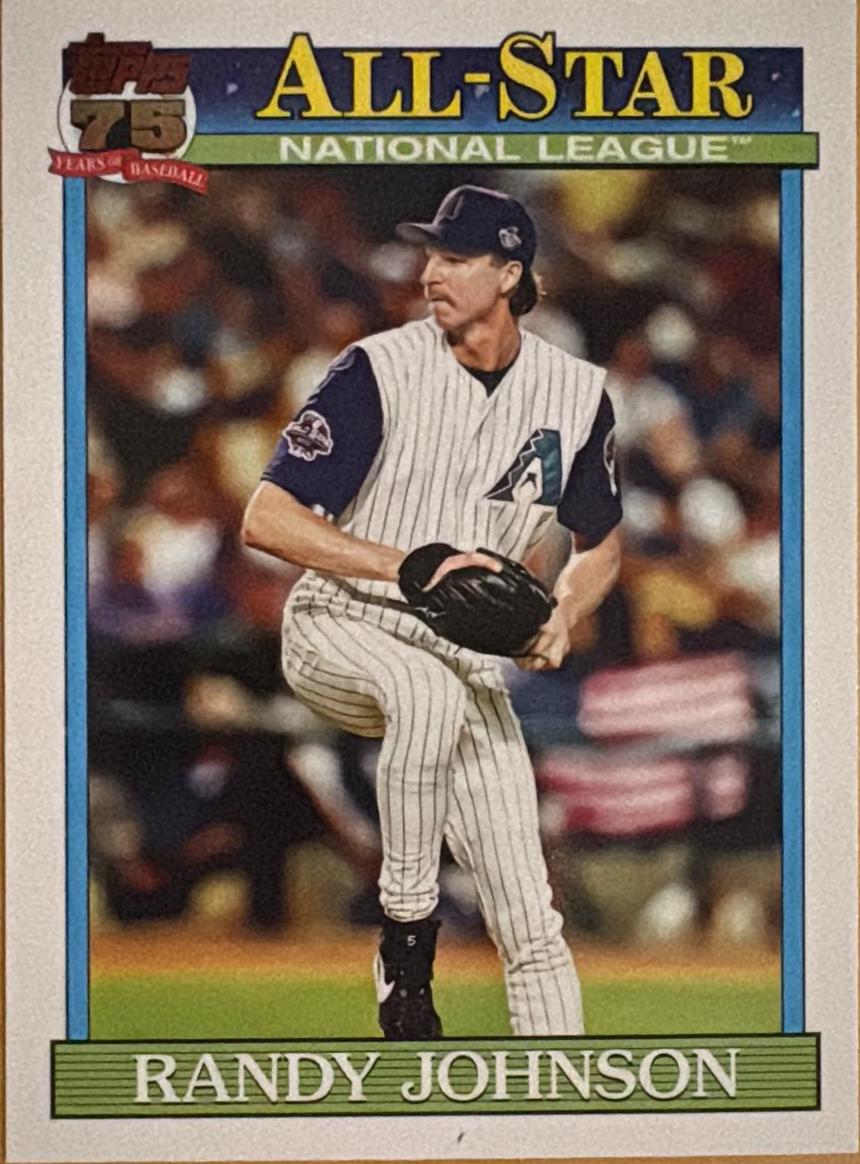 2026 Topps Series 2 1991 All-Stars Randy Johnson #91AS-20 card