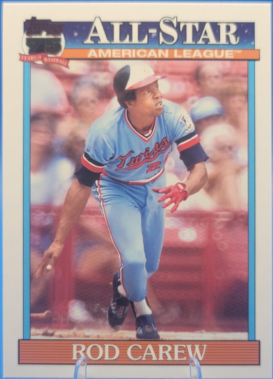2026 Topps Series 2 1991 All-Stars Rod Carew #91AS-48 card