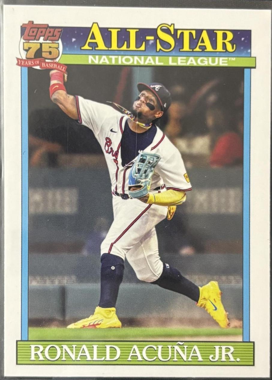 2026 Topps Series 2 1991 All-Stars Ronald Acuna Jr. #91AS-28 card