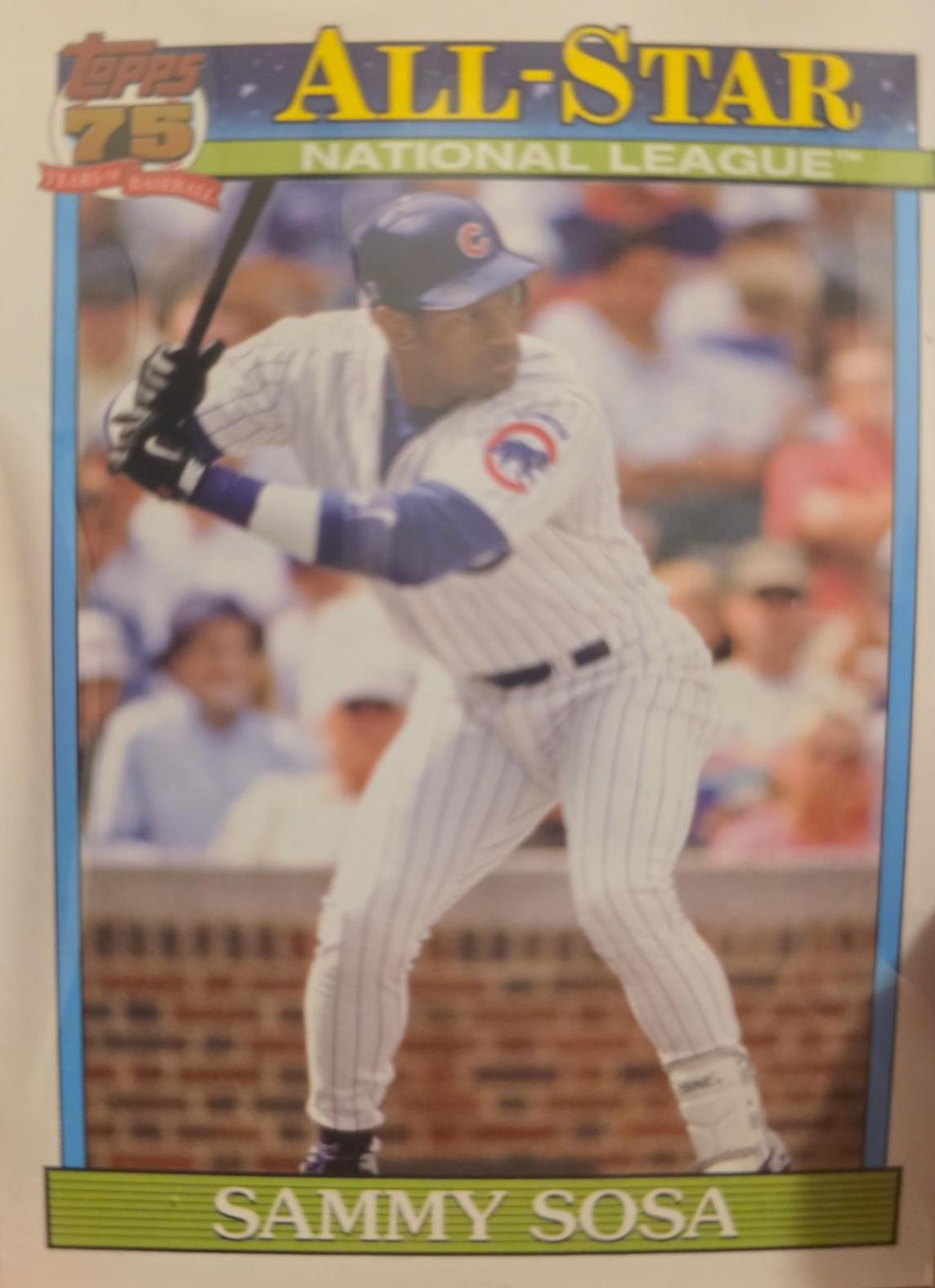 2026 Topps Series 2 1991 All-Stars Sammy Sosa #91AS-5 card