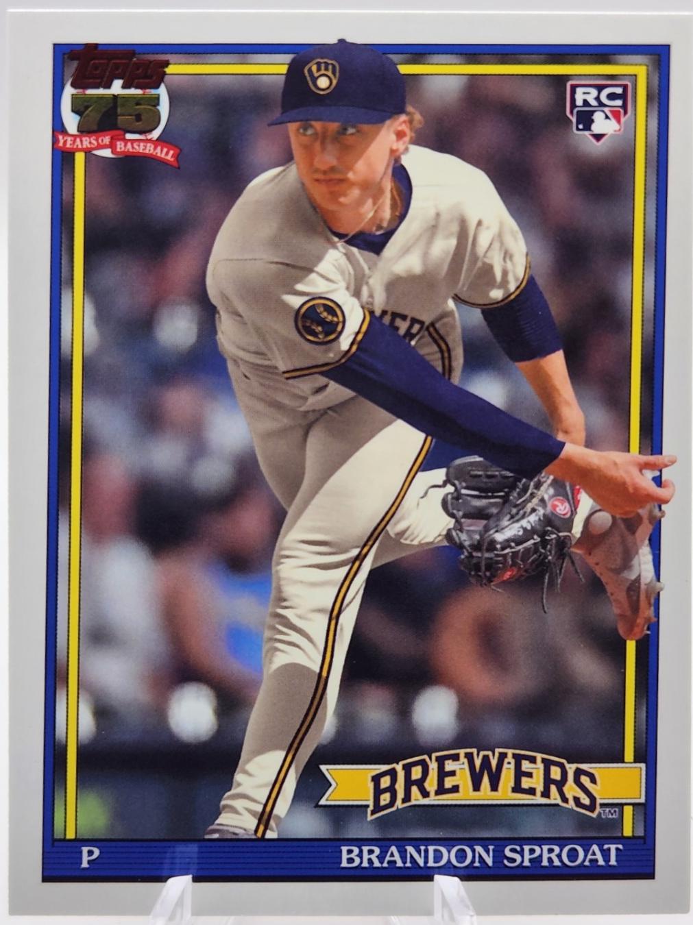 2026 Topps Series 2 1991 Brandon Sproat #91B2-8 card