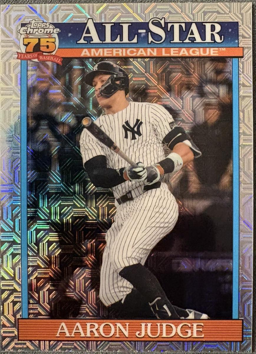 2026 Topps Series 2 1991 Chrome All-Star Aaron Judge #91ASC-42 card