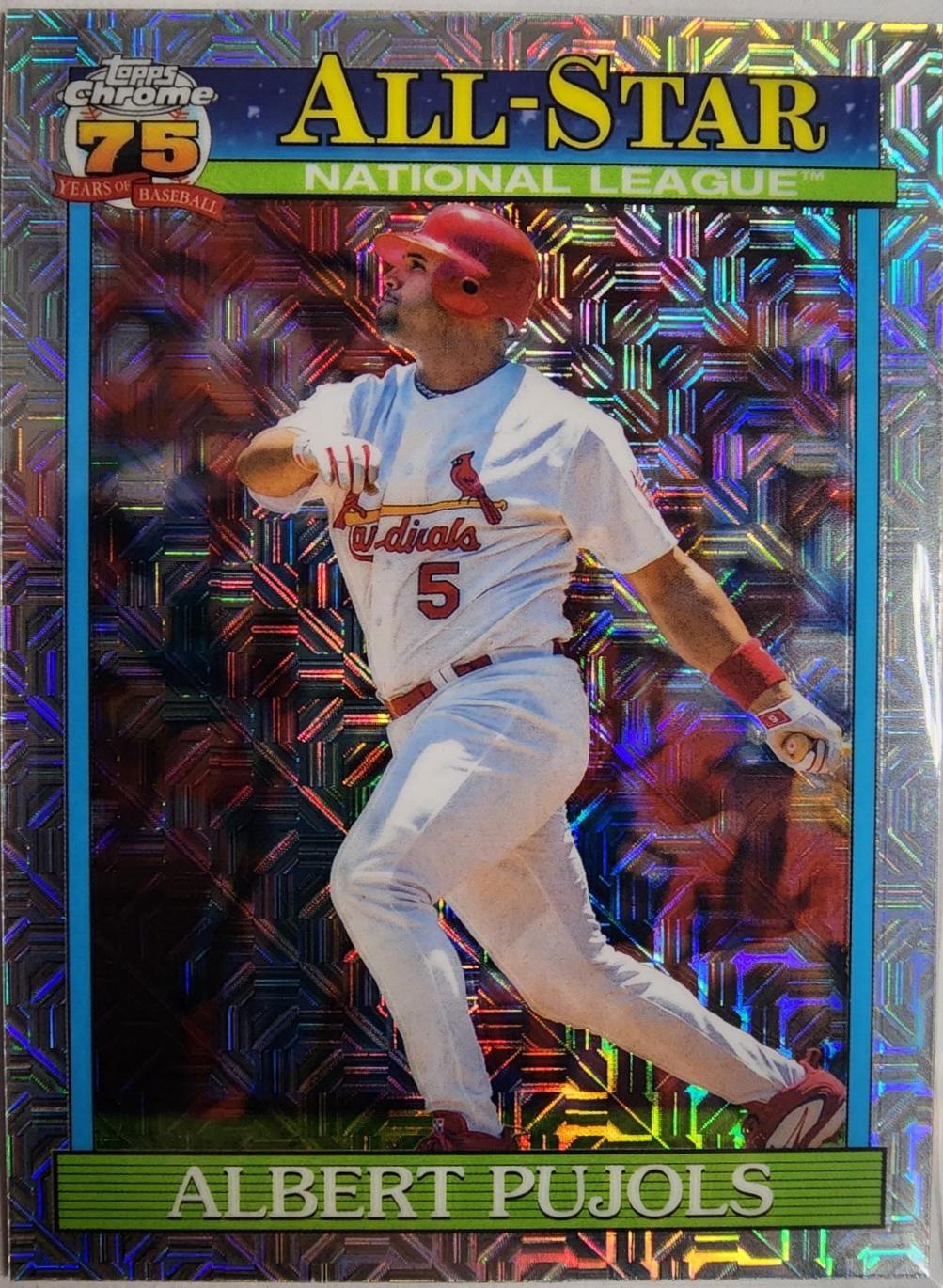 2026 Topps Series 2 1991 Chrome All-Star Albert Pujols #91ASC-16 card