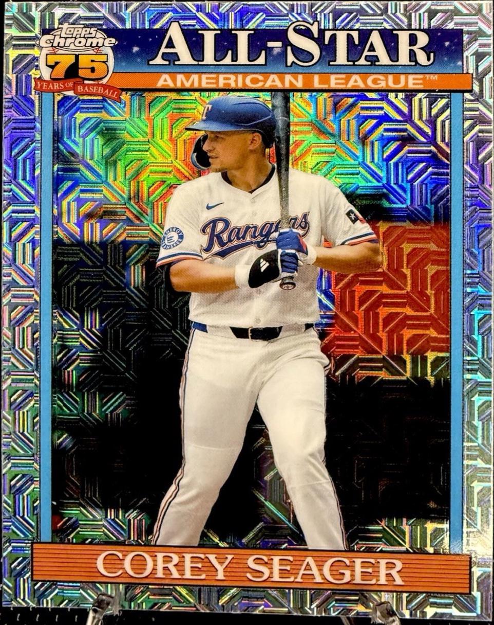 2026 Topps Series 2 1991 Chrome All-Star Corey Seager #91ASC-31 card