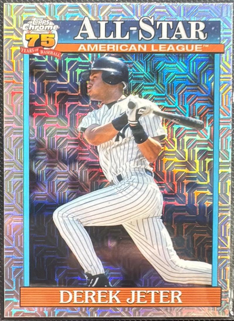 2026 Topps Series 2 1991 Chrome All-Star Derek Jeter #91ASC-15 card