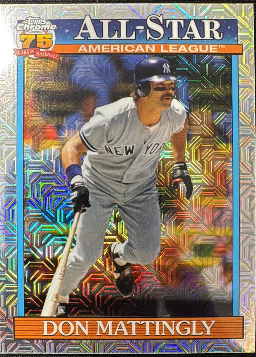 2026 Topps Series 2 1991 Chrome All-Star Don Mattingly #91ASC-35 card