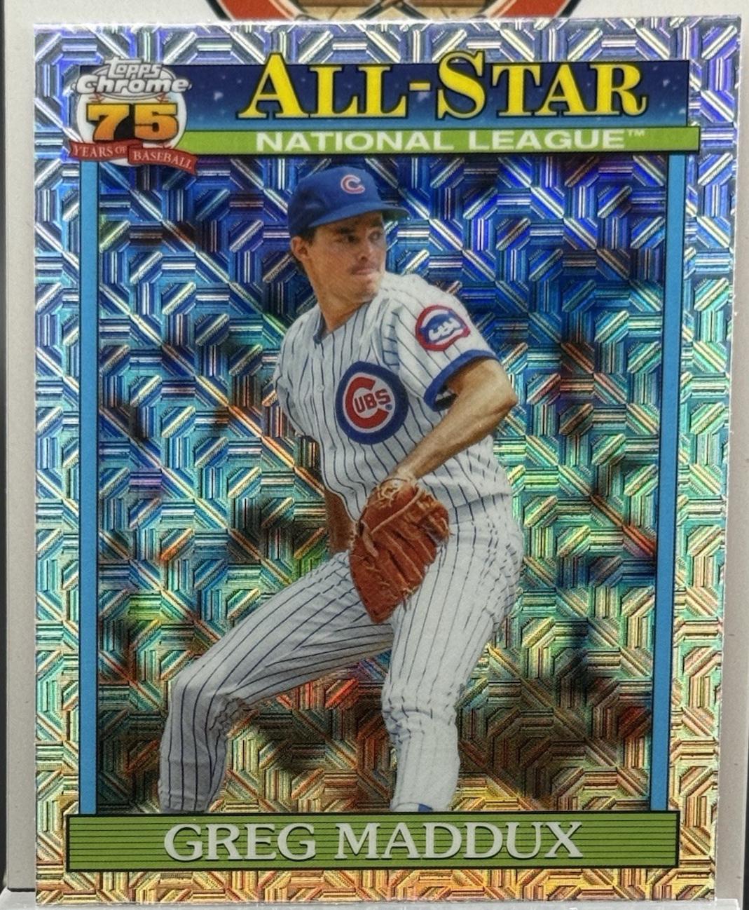 2026 Topps Series 2 1991 Chrome All-Star Greg Maddux #91ASC-48 card