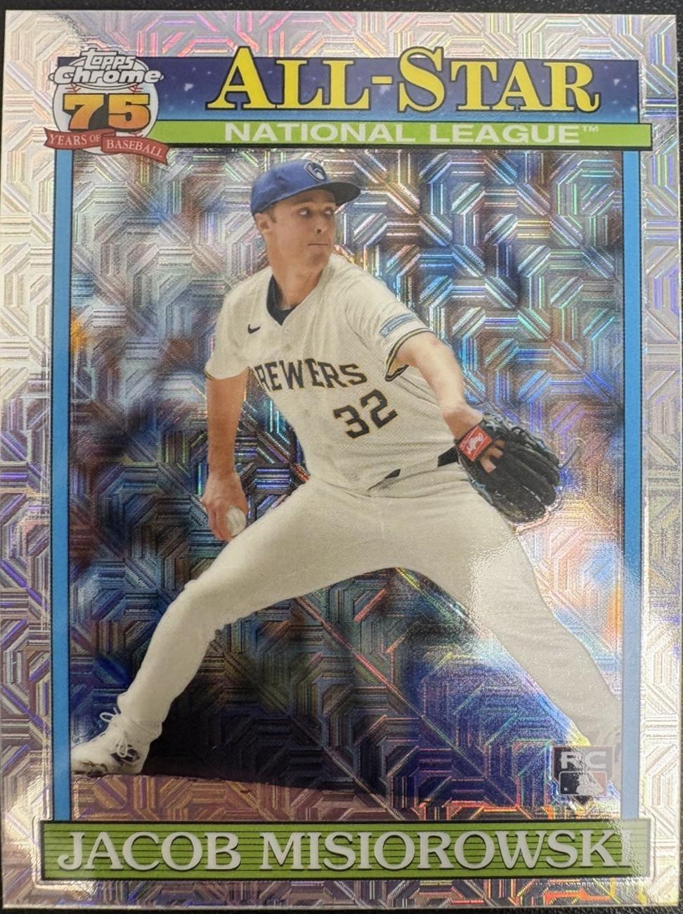 2026 Topps Series 2 1991 Chrome All-Star Jacob Misiorowski #91ASC-49 card